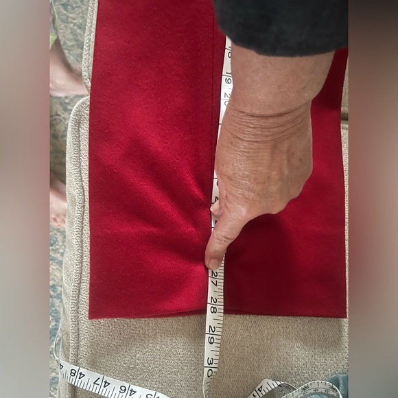 SOLD Vintage❤️ red blazer and matching pants - Picture 15 of 16